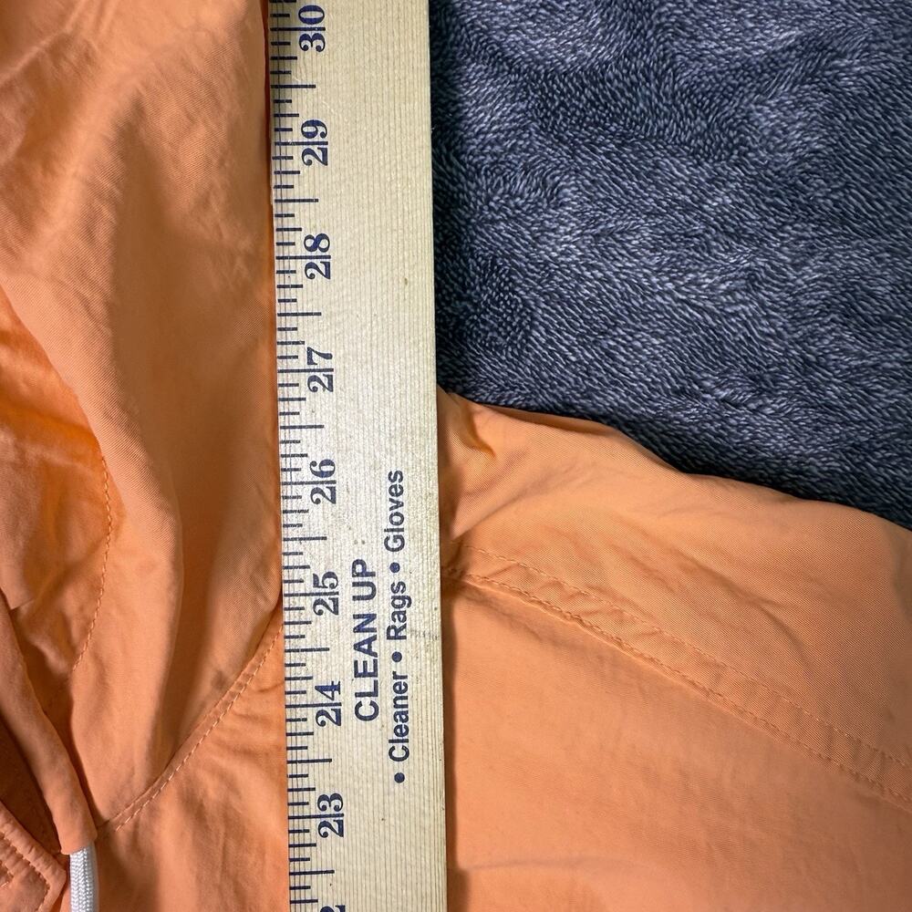 Patagonia Orange Hooded Windbreaker Jacket - Picture 6 of 8